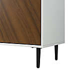 Alternate image 8 for Forest Gate&trade; Jade 58-Inch Modern Bookmatch Buffet Console in White/Teak