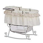 Alternate image 2 for Dream on Me Lacy Portable 2-in-1 Bassinet/Cradle in Green/White