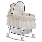 Alternate image 0 for Dream on Me Lacy Portable 2-in-1 Bassinet/Cradle in Green/White