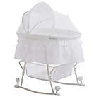 Alternate image 3 for Dream on Me Lacy Portable 2-in-1 Bassinet/Cradle in White