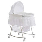 Alternate image 0 for Dream on Me Lacy Portable 2-in-1 Bassinet/Cradle in White