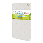L.A. Baby&reg; Natural 2-In-1 Crib Mattress with Coconut Fiber