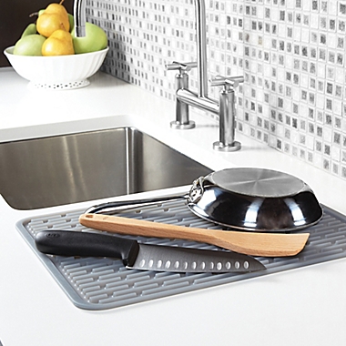 OXO Good Grips&reg; Large Silicone Dish Drying Mat. View a larger version of this product image.