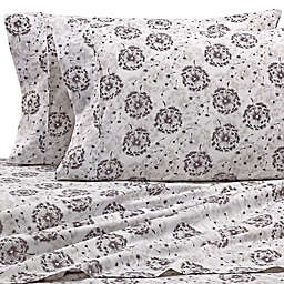Home Collection Make A Wish Queen Sheet Set in Light Grey