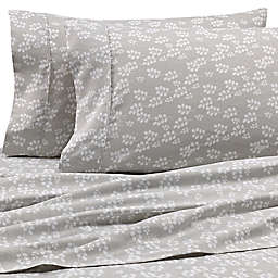 Home Collection Wheat Queen Sheet Set in Grey