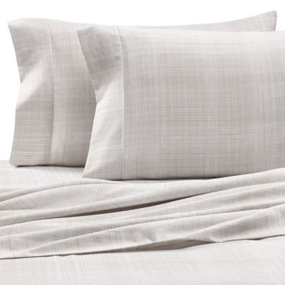 Home Collection Thatch King Sheet Set in Grey