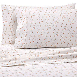 Home Collection Floral King Sheet Set in Pink