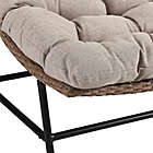 Alternate image 4 for Forest Gate Wicker Papasan Patio Chairs in Natural (Set of 2)