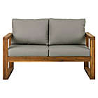 Alternate image 9 for Forest Gate Otto Acacia Wood Patio Loveseat with Cushions in Brown