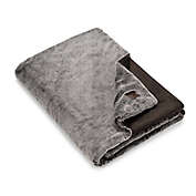 UGG&reg; Dawson Faux Fur 70-Inch x 50-Inch Throw Blanket in Chocolate