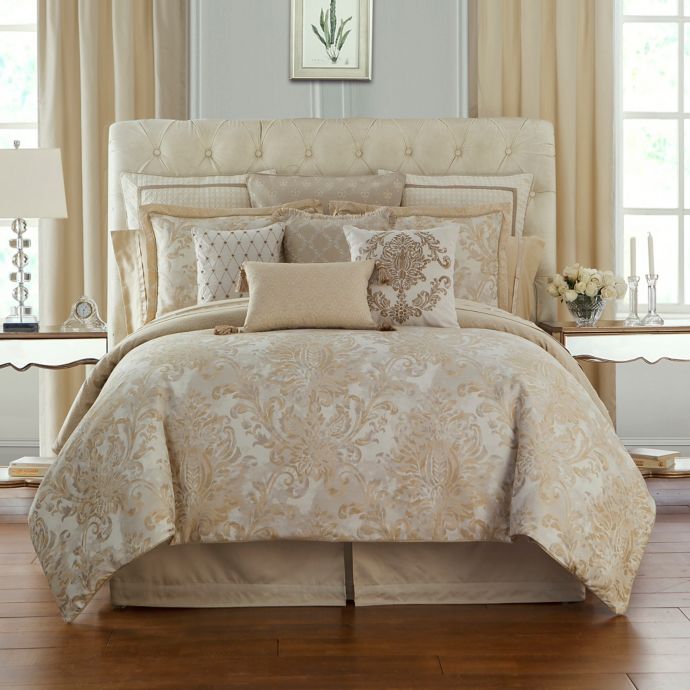 Waterford Annalise Reversible Comforter Set Bed Bath Beyond