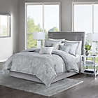Alternate image 1 for Madison Park Emory 7-Piece Queen Comforter Set in Grey