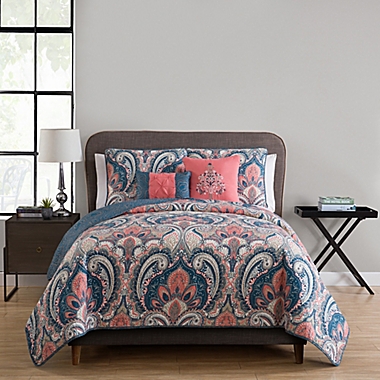 VCNY Home Casa Re &Agrave;l Reversible King Quilt Set. View a larger version of this product image.