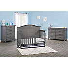 Alternate image 4 for Soho Baby Chandler 4-in-1 Convertible Crib in Graphite Grey