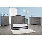 Alternate image 5 for Soho Baby Chandler 4-in-1 Convertible Crib in Graphite Grey