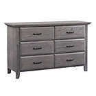 Alternate image 1 for Soho Baby Chandler 6-Drawer Dresser in Graphite Grey