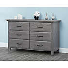 Alternate image 2 for Soho Baby Chandler 6-Drawer Dresser in Graphite Grey