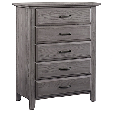 Soho Baby Chandler 5-Drawer Chest in Graphite Grey. View a larger version of this product image.