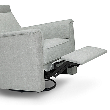 Willa Swivel Recliner Glider in Feathered Grey. View a larger version of this product image.