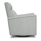 Alternate image 7 for Willa Swivel Recliner Glider in Feathered Grey