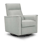 Willa Swivel Recliner Glider in Feathered Grey