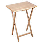 Alternate image 1 for Single Stand Snack Table in Natural