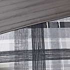 Alternate image 3 for Intelligent Design Rudy Plaid Full/Queen Printed Coverlet Bedding Set in Black/Grey