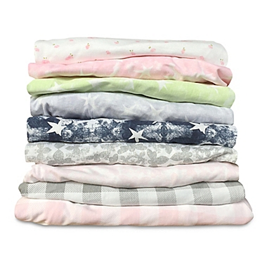 Burt&#39;s Bees Baby&reg; 100% Organic Cotton Fitted Crib Sheet Collection. View a larger version of this product image.