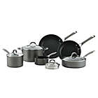 Alternate image 1 for Circulon&reg; Elementum&trade; Nonstick Hard-Anodized 10-Piece Cookware Set in Oyster Grey