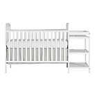 Alternate image 0 for Dream On Me Anna 4-in-1 Convertible Crib and Changing Table Combo in White