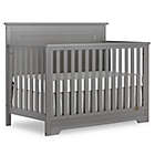 Alternate image 1 for Dream On Me Morgan 5-in-1 Convertible Crib in Steel Grey