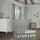 Alternate image 8 for Dream On Me Morgan 5-in-1 Convertible Crib in Steel Grey