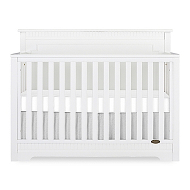 Dream On Me Morgan 5-in-1 Convertible Crib in White. View a larger version of this product image.