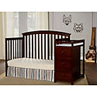 Alternate image 12 for Dream On Me Niko 5-in-1 Convertible Crib with Changer in Espresso