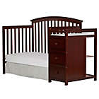 Alternate image 4 for Dream On Me Niko 5-in-1 Convertible Crib with Changer in Espresso