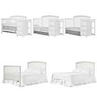 Alternate image 11 for Dream On Me Niko 5-in-1 Convertible Crib and Changer in White