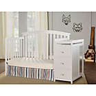 Alternate image 3 for Dream On Me Niko 5-in-1 Convertible Crib and Changer in White