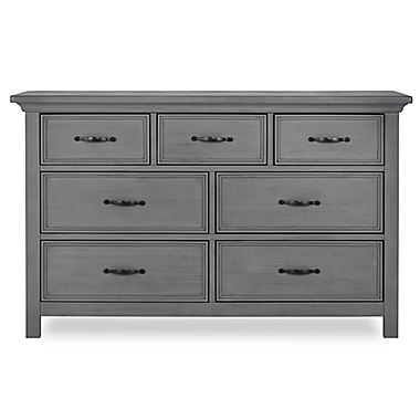 evolur&trade; Belmar 7-Drawer Double Dresser in Rustic Grey. View a larger version of this product image.