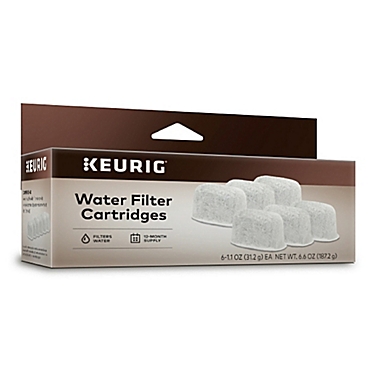 Keurig&reg; Water Filters for the Gourmet Single Cup Home Brewer (Set of 6). View a larger version of this product image.