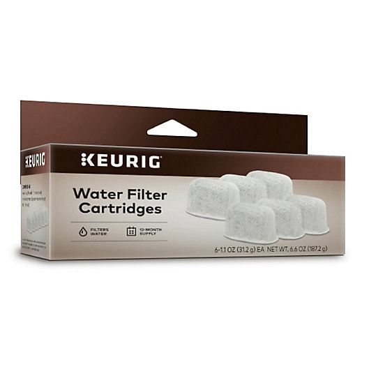 Alternate image 1 for Keurig® Water Filters for the Gourmet Single Cup Home Brewer (Set of 6)