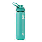 Alternate image 0 for Takeya&reg; Actives 24 oz, Insulated Stainless Steel Water Bottle with Spout Lid in Teal