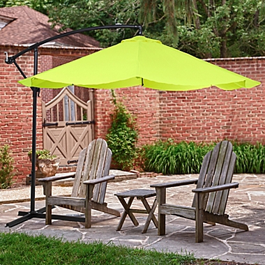 Pure Garden Cantilever Offset 10-Foot Hanging Patio Umbrella. View a larger version of this product image.