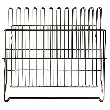 Better Houseware Metallic Folding Dish Rack in Silver. View a larger version of this product image.