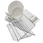 Alternate image 0 for Better Houseware Metallic Folding Dish Rack in Silver