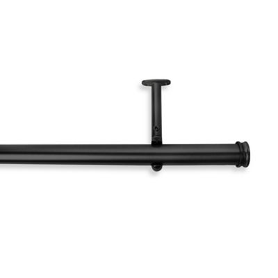 Cambria&reg; Premier Complete 28 to 48-Inch Adjustable Curtain Rod in Black