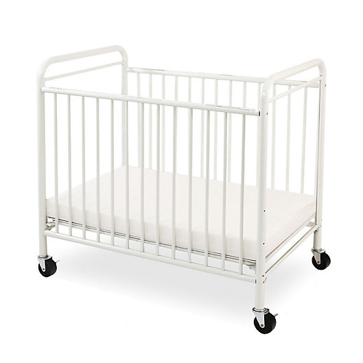 Alternate image 1 for LA Baby® The Condo Portable Mini Crib with Clear Panels in White
