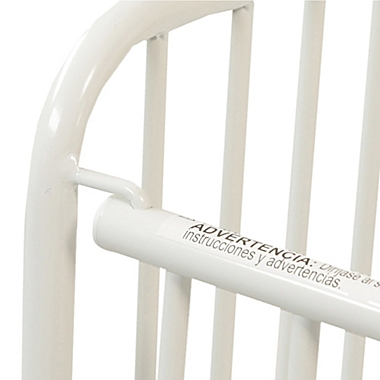 LA Baby&reg; Holiday Portable Folding Crib in White. View a larger version of this product image.