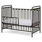 Alternate image 2 for LA Baby&reg; Napa 3-in-1 Convertible Crib in Gold