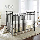Alternate image 1 for LA Baby&reg; Napa 3-in-1 Convertible Crib in Grey Pebble