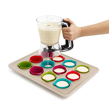 OXO Good Grips&reg; Precision Batter Dispenser. View a larger version of this product image.
